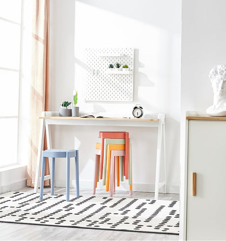 A&D PENELOPE Sturdy Modern Nordic Dining Stool from A&D
