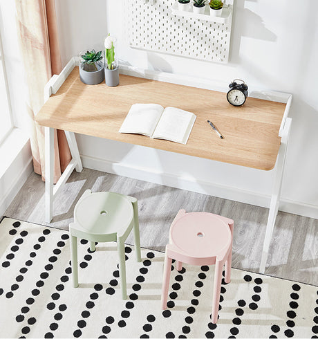 A&D PENELOPE Sturdy Modern Nordic Dining Stool from A&D