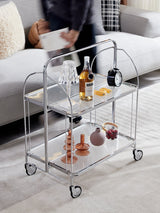 A&D Quindaro Compact Foldable Dining Cart from A&D
