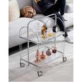 A&D Quindaro Compact Foldable Dining Cart from A&D