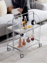 A&D Quindaro Compact Foldable Dining Cart from A&D