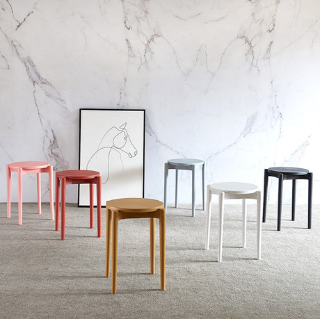 A&D Ramires Chic Nordic Living Room Stool from A&D