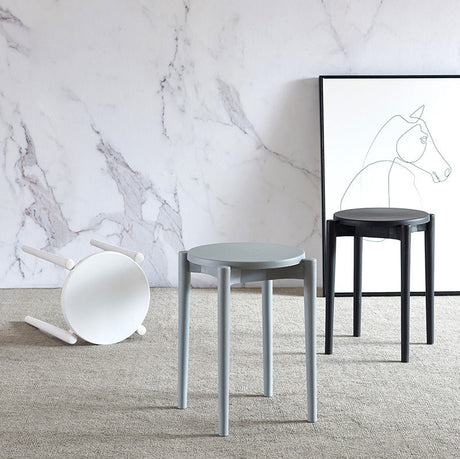 A&D Ramires Chic Nordic Living Room Stool from A&D