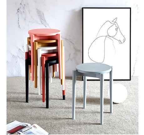 A&D Ramires Chic Nordic Living Room Stool from A&D