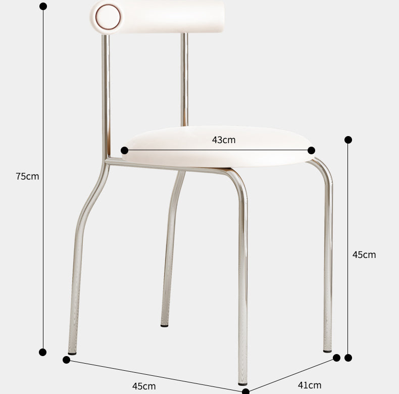 A&D Santiago Sleek Modern Scandinavian High Chair from A&D