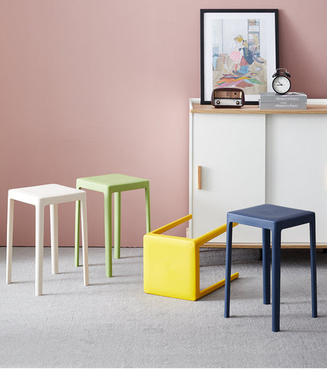 A&D Santiago Stylish Thickened Rubber Stool from A&D