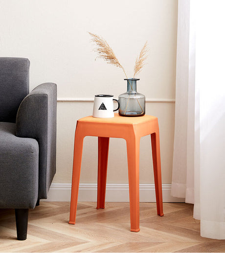 A&D Santiago Thickened Nordic Leather High Stool from A&D