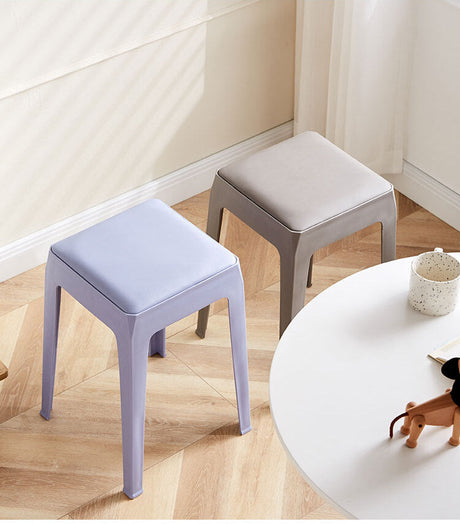 A&D Santiago Thickened Nordic Leather High Stool from A&D