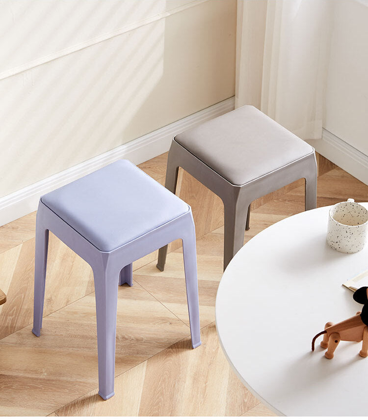 A&D Santiago Thickened Nordic Leather High Stool from A&D