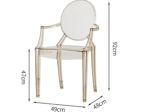A&D Soren Stylish Modern Coffee Highchair from A&D