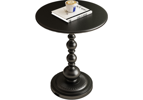 A&D Verity Elegant Retro Round Coffee Table from A&D