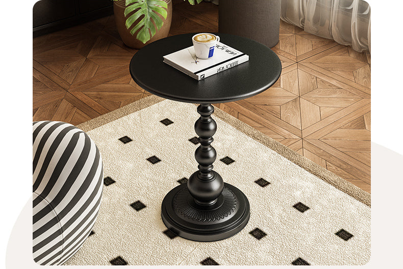 A&D Verity Elegant Retro Round Coffee Table from A&D