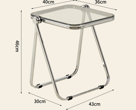 A&D Yuzuki Elegant Foldable Design Coffee Table from A&D