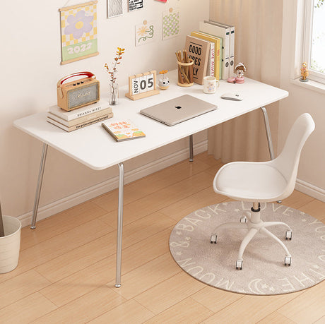 A&D Yuzuki Minimalist Creamy White Dining Table from A&D