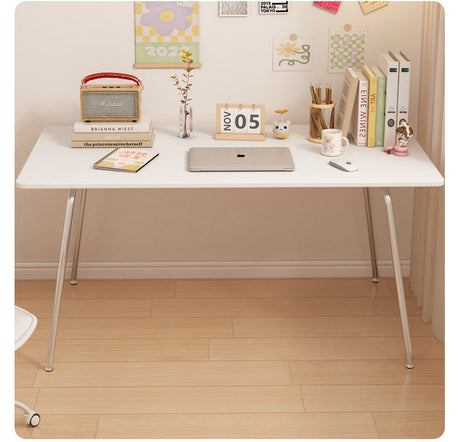 A&D Yuzuki Minimalist Creamy White Dining Table from A&D