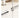 A&D Yuzuki Minimalist Creamy White Dining Table from A&D