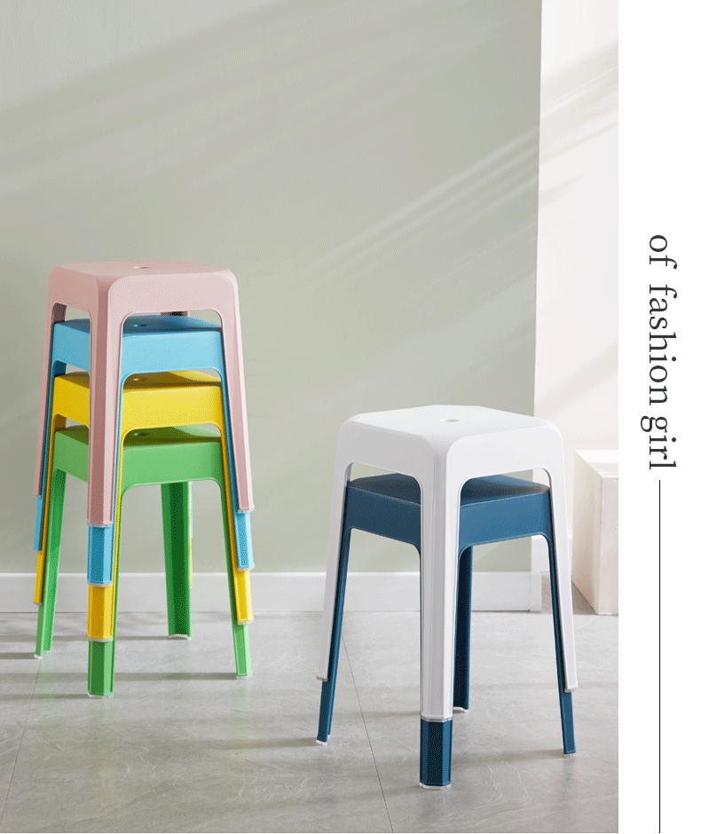 A&D Zephyr Thickened Minimalist Living Room Stool from A&D