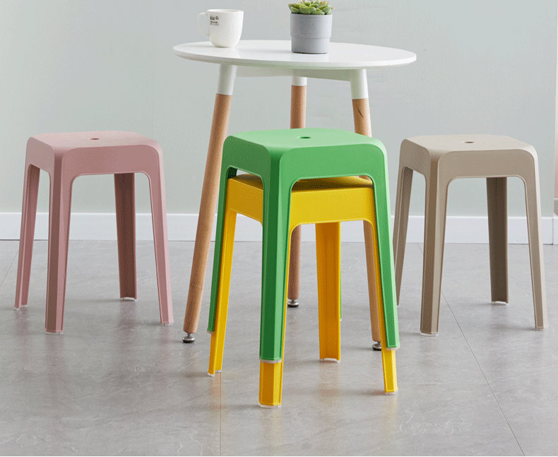 A&D Zephyr Thickened Minimalist Living Room Stool from A&D