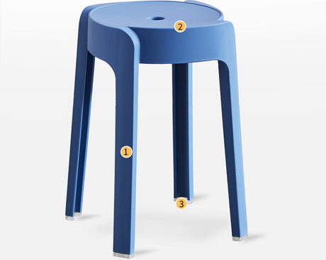 A&D Zephyr Thickened Stylish Dining Stool from A&D