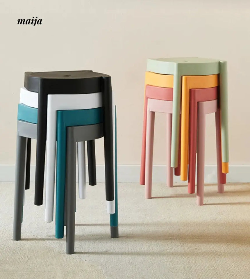 Stackable Plastic Stool from maija