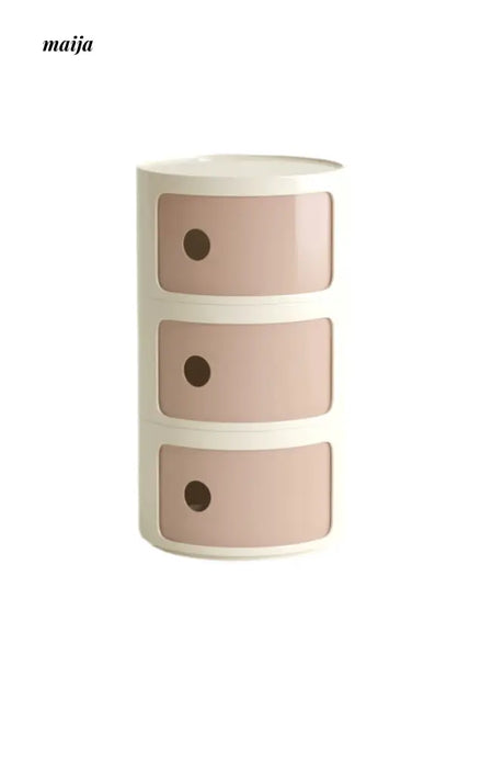 PUMPKIN BOX Round Minimalist Bedside Table from PUMPKIN BOX