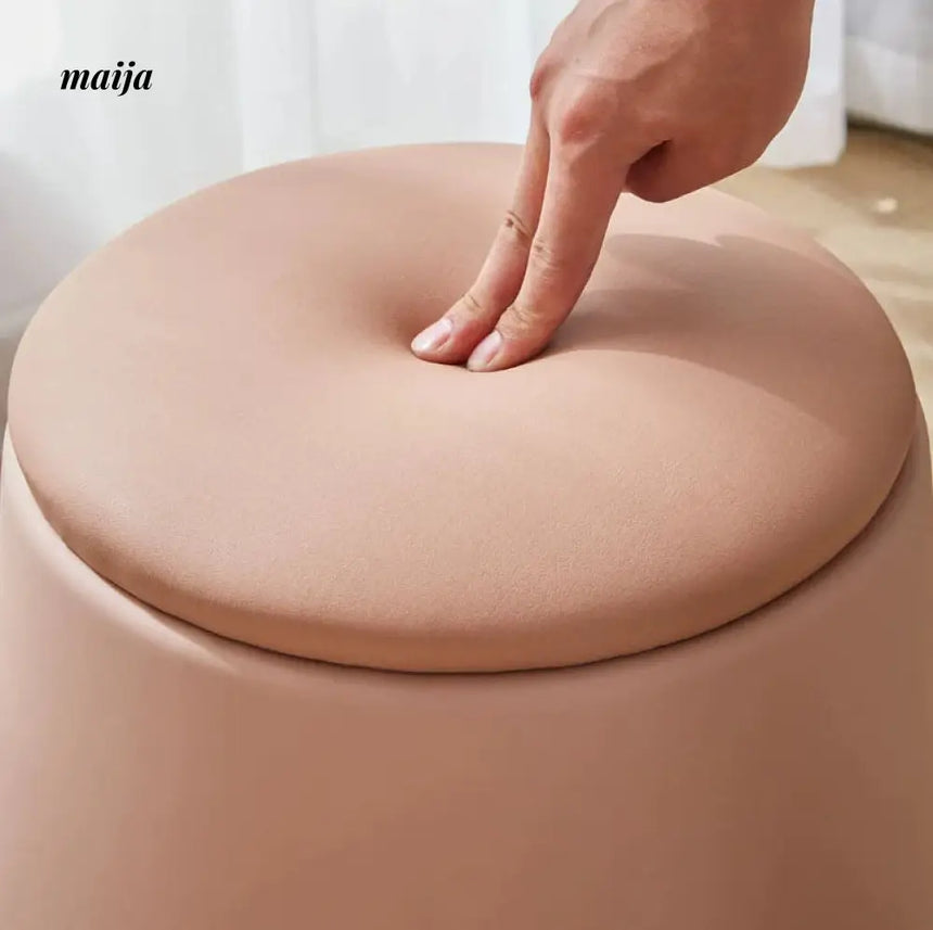 Stackable Round Stool (set of 2) from maija