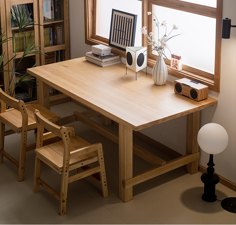 BAIYA SHUNAN Akira Durable Solid Wood Square Dining Table from BAIYA SHUNAN
