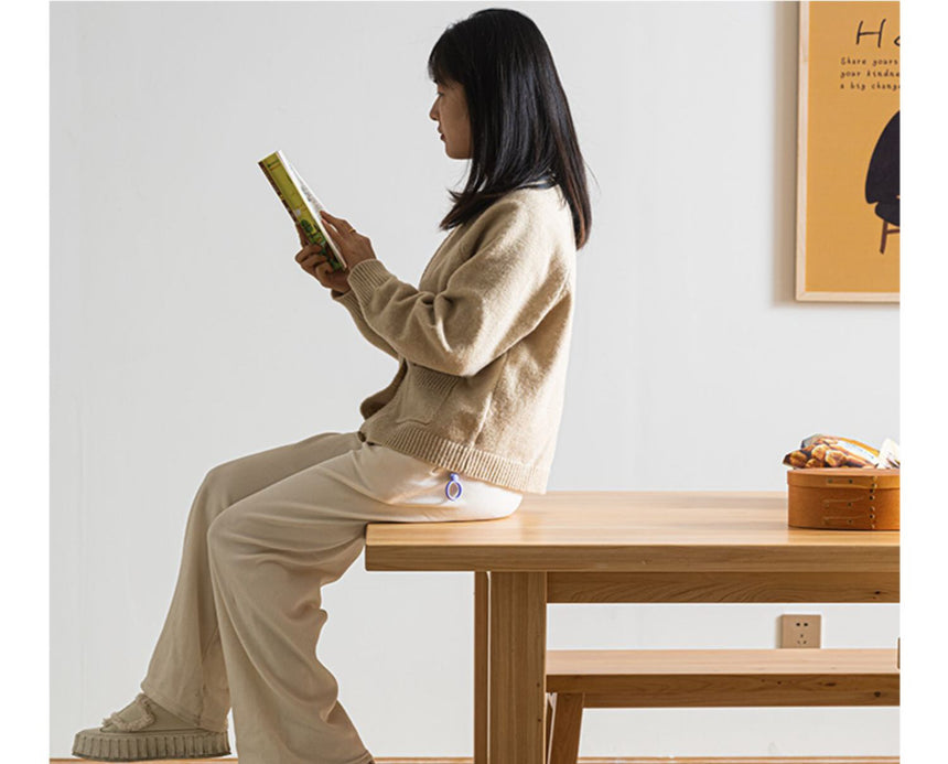 BAIYA SHUNAN Akira Durable Solid Wood Square Dining Table from BAIYA SHUNAN