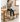 BAIYA SHUNAN Akira Durable Solid Wood Square Dining Table from BAIYA SHUNAN