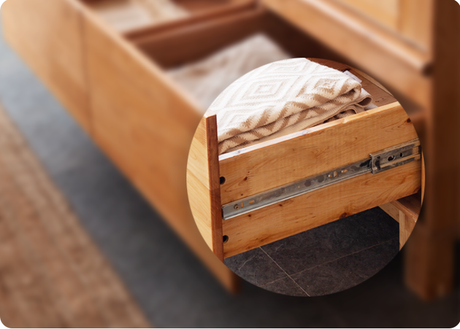 BAIYA SHUNAN Akira Elegant Natural Wood Storage Bookshelf from BAIYA SHUNAN