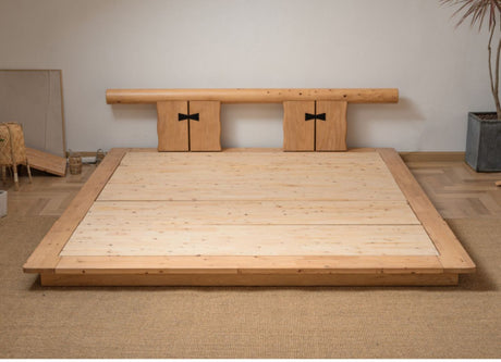 BAIYA SHUNAN Elowen Eco-Friendly Real Wood Loft Bed from BAIYA SHUNAN