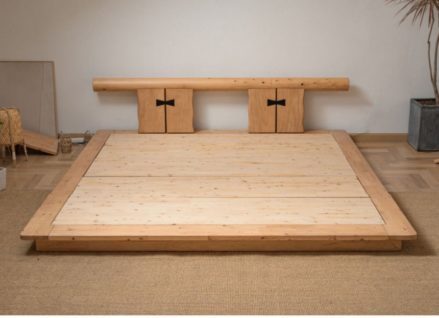 BAIYA SHUNAN Elowen Eco-Friendly Real Wood Loft Bed from BAIYA SHUNAN