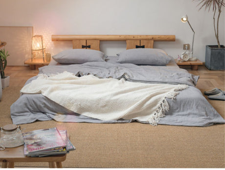 BAIYA SHUNAN Elowen Eco-Friendly Real Wood Loft Bed from BAIYA SHUNAN