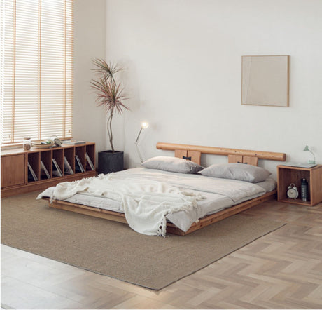 BAIYA SHUNAN Elowen Eco-Friendly Real Wood Loft Bed from BAIYA SHUNAN