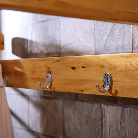 BAIYA SHUNAN Elowen Minimalist Solid Wood Rack from BAIYA SHUNAN