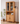 BAIYA SHUNAN Elowen Rustic Natural Wood Bookcase Furniture from BAIYA SHUNAN
