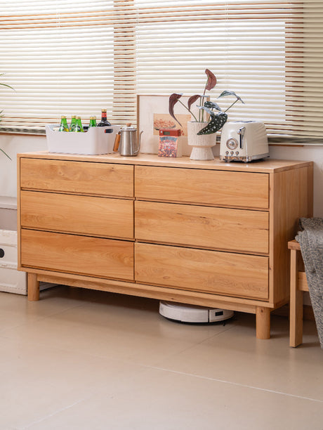 BAIYA SHUNAN Haruki Elegant Solid Wood Storage Cabinet from BAIYA SHUNAN
