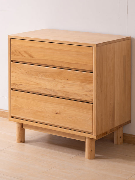 BAIYA SHUNAN Haruki Elegant Solid Wood Storage Cabinet from BAIYA SHUNAN