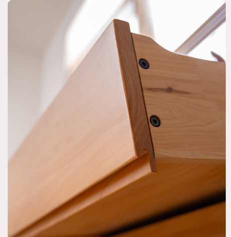 BAIYA SHUNAN Haruki Elegant Solid Wood Storage Cabinet from BAIYA SHUNAN