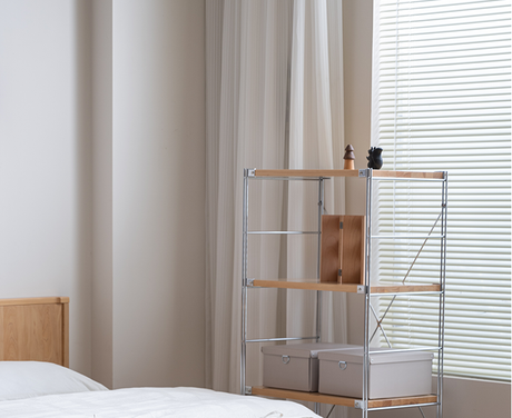 BAIYA SHUNAN Haruki Elegant Wooden Multilayer Storage Rack from BAIYA SHUNAN