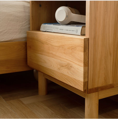 BAIYA SHUNAN KATSUMI Rustic Cypress Wood Storage Side Cabinet from BAIYA SHUNAN
