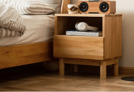 BAIYA SHUNAN KATSUMI Rustic Cypress Wood Storage Side Cabinet from BAIYA SHUNAN