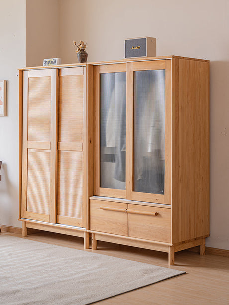 BAIYA SHUNAN Kazuki Elegant Wooden Wardrobe Furniture from BAIYA SHUNAN