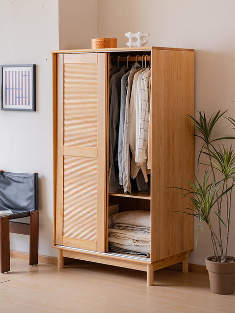 BAIYA SHUNAN Kazuki Elegant Wooden Wardrobe Furniture from BAIYA SHUNAN