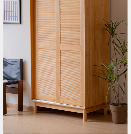 BAIYA SHUNAN Kazuki Elegant Wooden Wardrobe Furniture from BAIYA SHUNAN