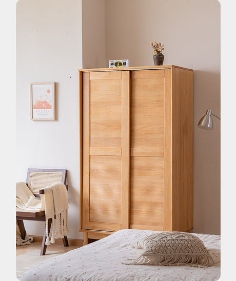 BAIYA SHUNAN Kazuki Elegant Wooden Wardrobe Furniture from BAIYA SHUNAN