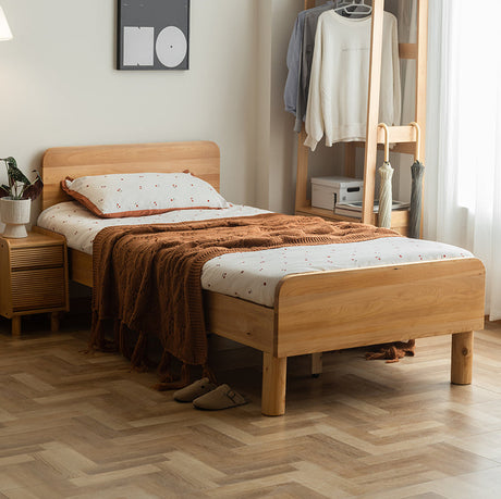BAIYA SHUNAN Keisuke Minimalist Natural Wood Crib from BAIYA SHUNAN