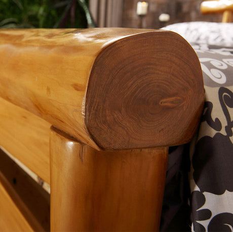 BAIYA SHUNAN Michiko Eco-Friendly Cypress Double Bed from BAIYA SHUNAN