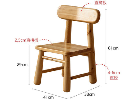 BAIYA SHUNAN Santiago Minimalist Writing Chair from BAIYA SHUNAN