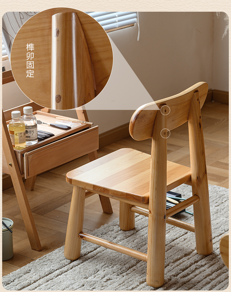 BAIYA SHUNAN Santiago Minimalist Writing Chair from BAIYA SHUNAN
